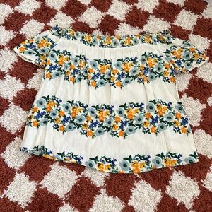Old Navy • off the shoulder flower top